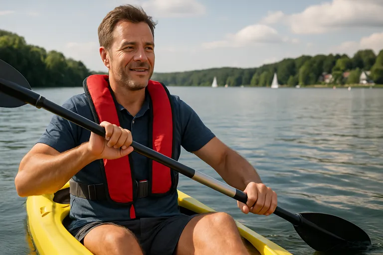 Veilig genieten van de Belgische meren met automatische reddingsvesten